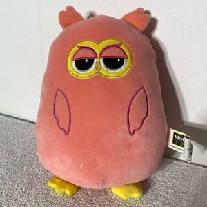 5/$35 Ideal Toys Direct Pink Owl Plush Squish Pillow Toy